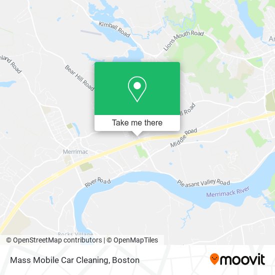 Mapa de Mass Mobile Car Cleaning