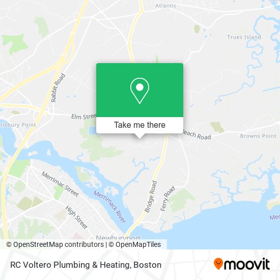 Mapa de RC Voltero Plumbing & Heating