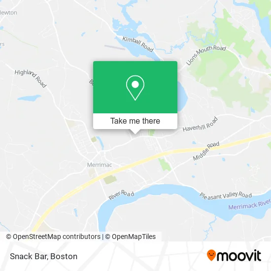 Snack Bar map