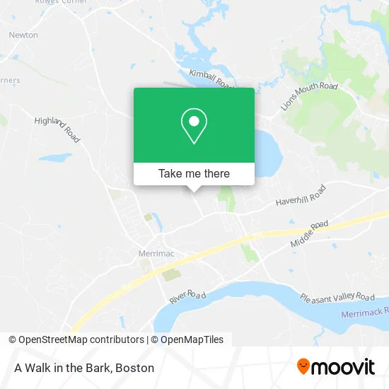 A Walk in the Bark map