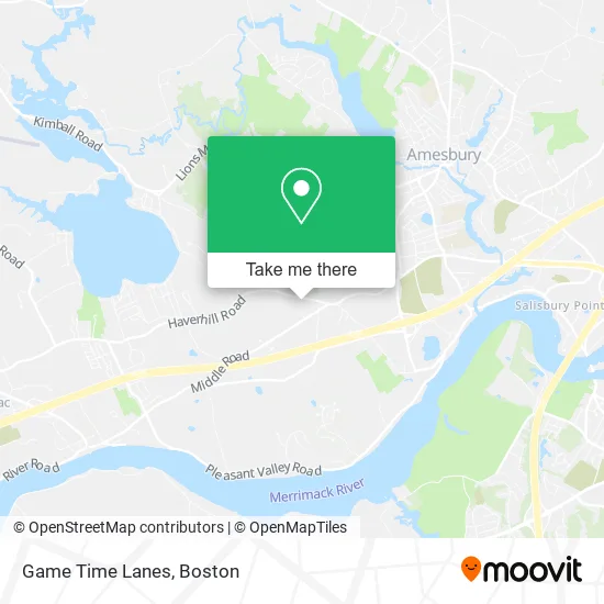 Game Time Lanes map