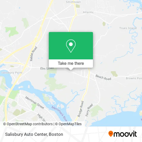 Salisbury Auto Center map
