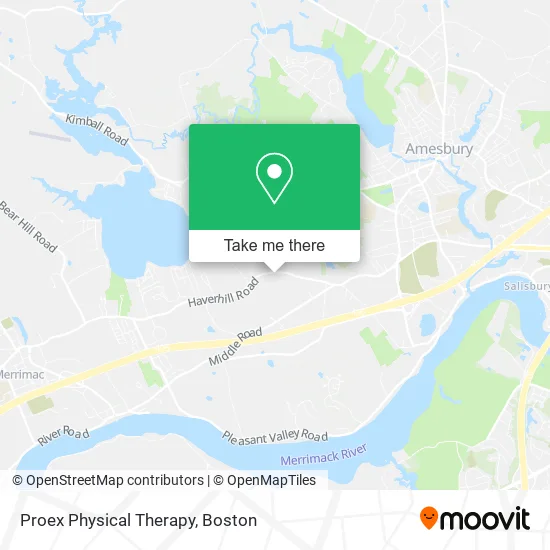 Proex Physical Therapy map