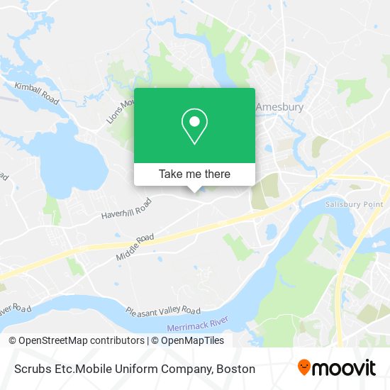 Scrubs Etc.Mobile Uniform Company map