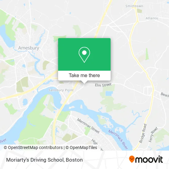 Moriarty's Driving School map