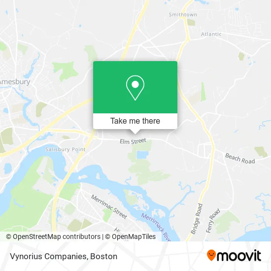 Vynorius Companies map