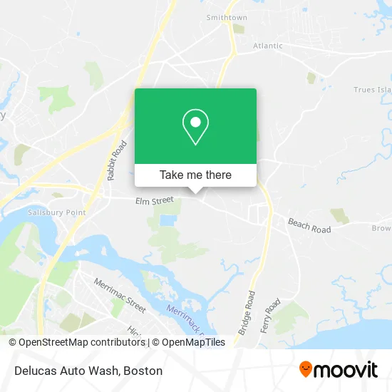 Delucas Auto Wash map