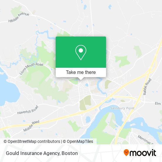 Mapa de Gould Insurance Agency