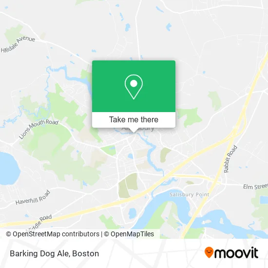 Barking Dog Ale map