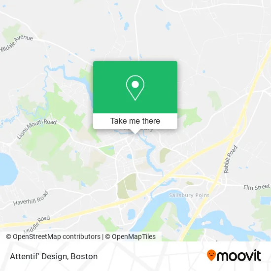 Attentif' Design map