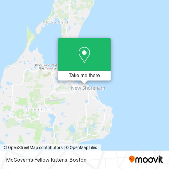 Mapa de McGovern's Yellow Kittens