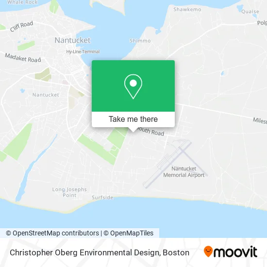 Christopher Oberg Environmental Design map