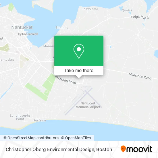 Christopher Oberg Environmental Design map