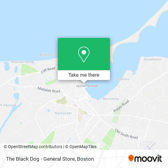 The Black Dog - General Store map