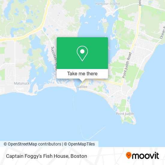 Captain Foggy's Fish House map