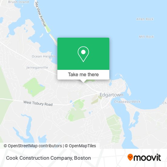 Mapa de Cook Construction Company