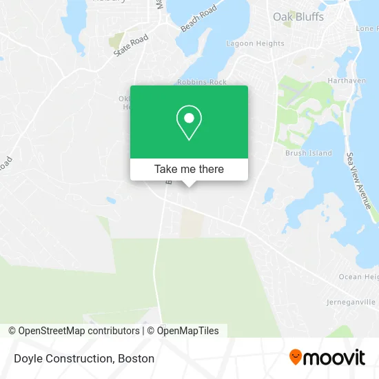 Doyle Construction map