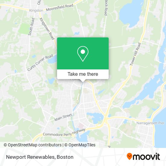 Mapa de Newport Renewables