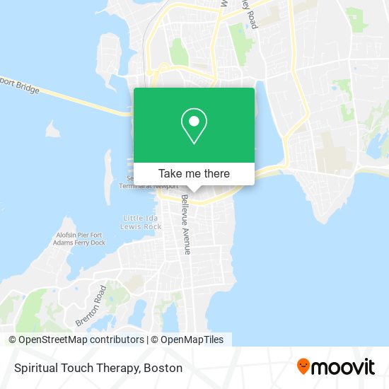 Spiritual Touch Therapy map
