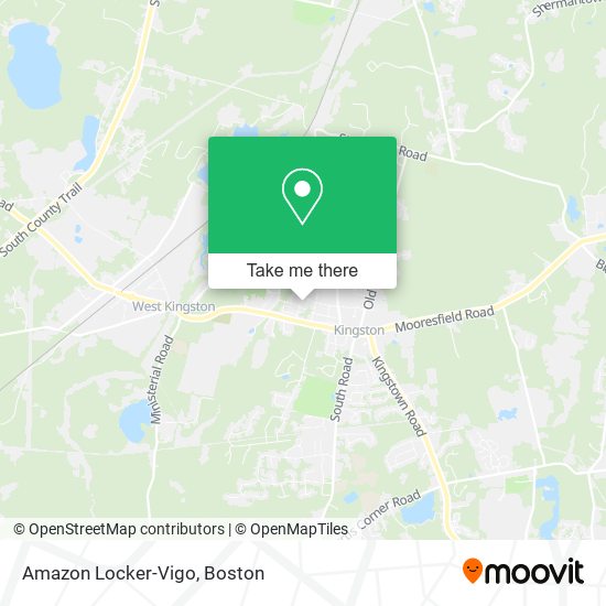 Amazon Locker-Vigo map