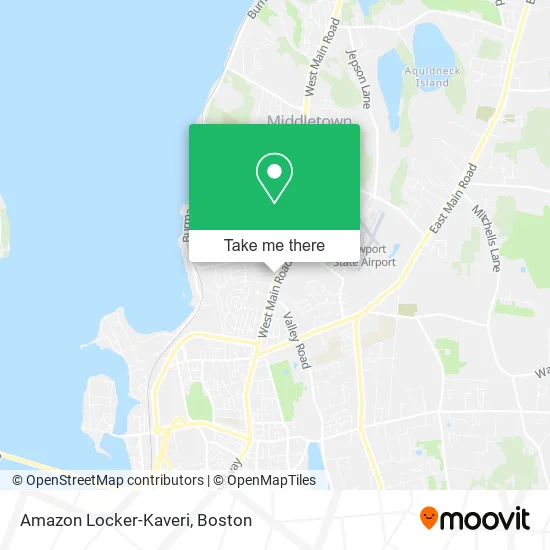 Mapa de Amazon Locker-Kaveri