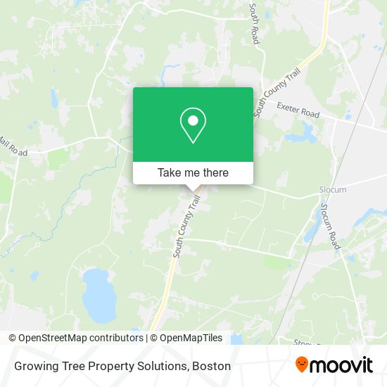 Mapa de Growing Tree Property Solutions