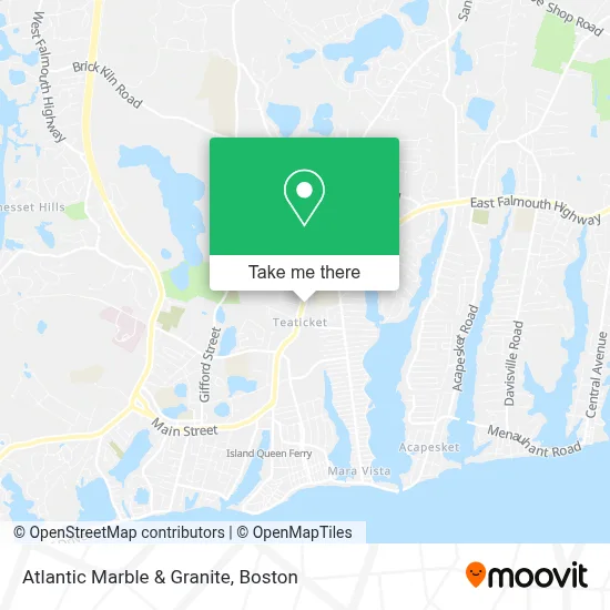 Atlantic Marble & Granite map