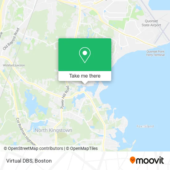 Virtual DBS map