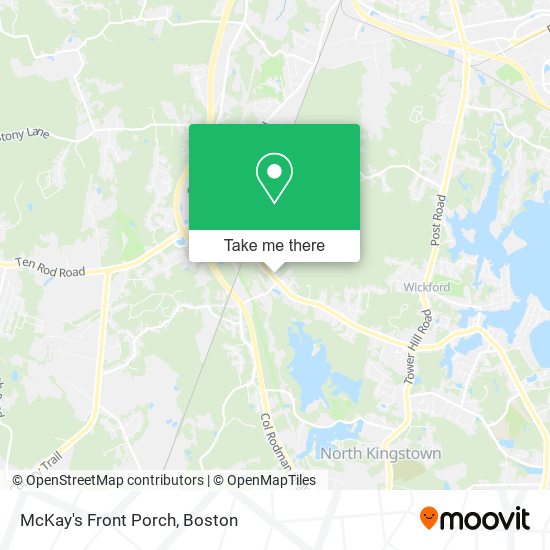 Mapa de McKay's Front Porch