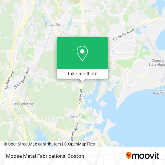 Moose Metal Fabrications map