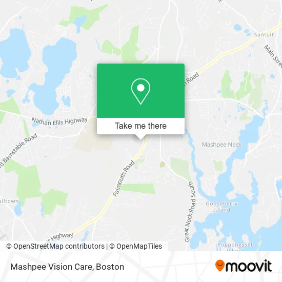 Mashpee Vision Care map