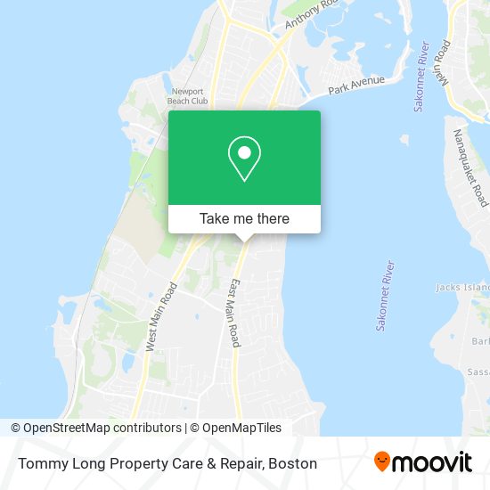 Tommy Long Property Care & Repair map