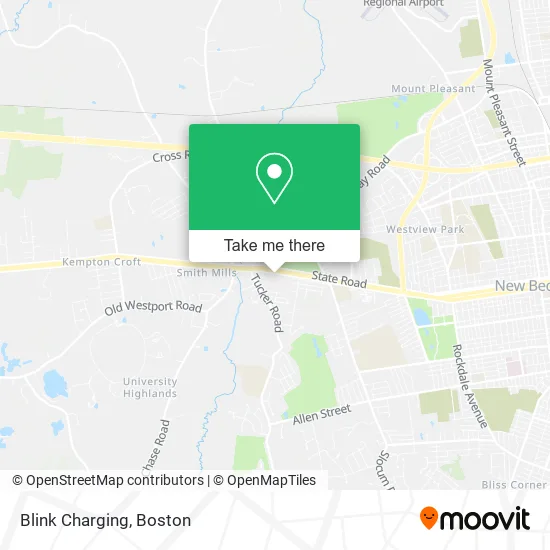 Blink Charging map