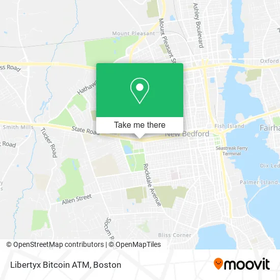 Libertyx Bitcoin ATM map