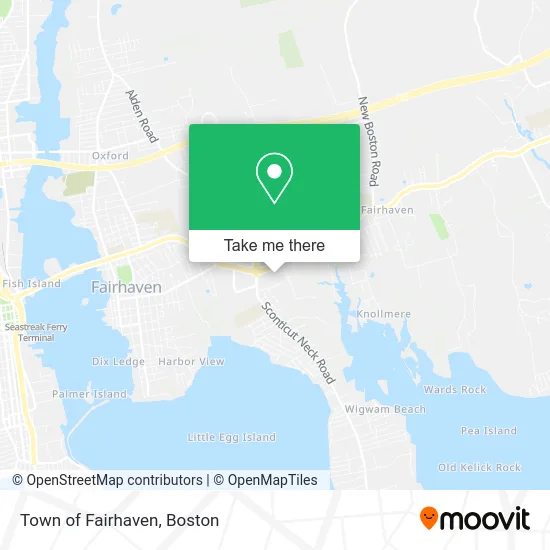 Town of Fairhaven map