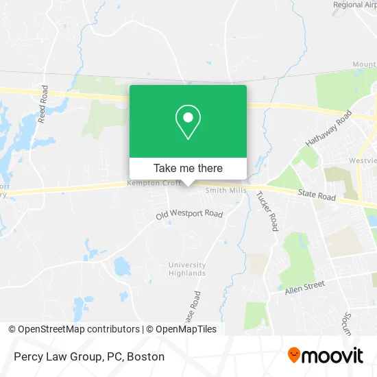 Percy Law Group, PC map
