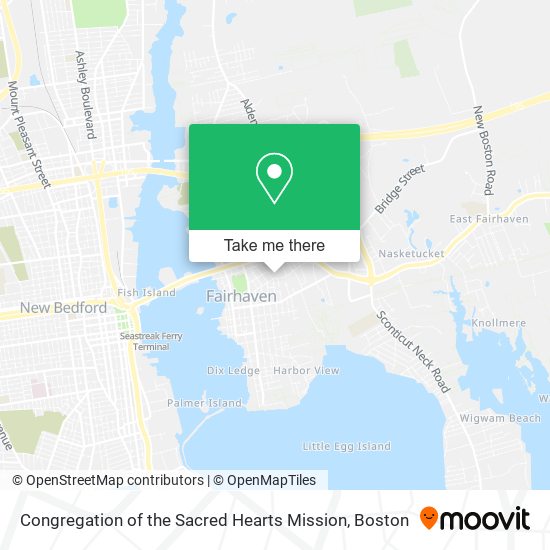Mapa de Congregation of the Sacred Hearts Mission