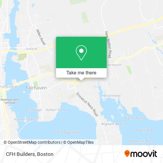 CFH Builders map