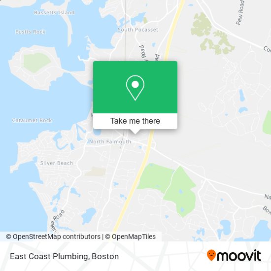 Mapa de East Coast Plumbing