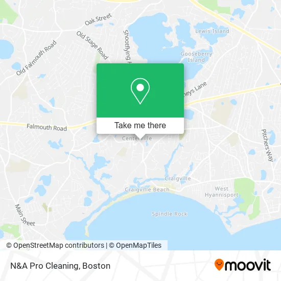 N&A Pro Cleaning map