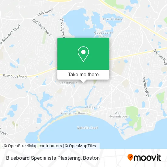 Blueboard Specialists Plastering map