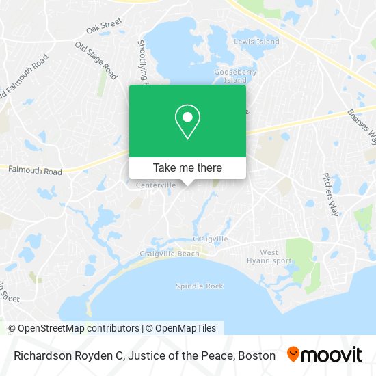 Mapa de Richardson Royden C, Justice of the Peace