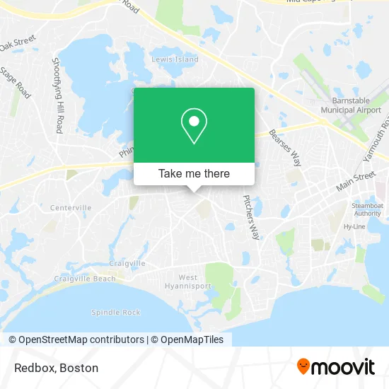Redbox map