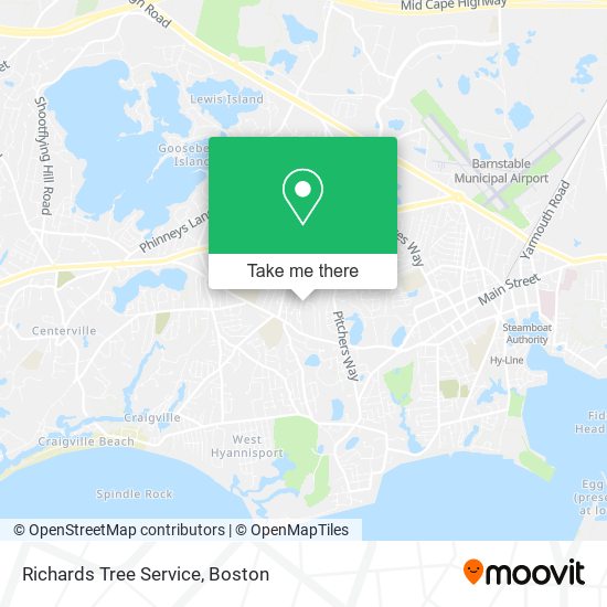 Richards Tree Service map