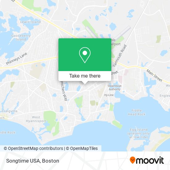 Songtime USA map