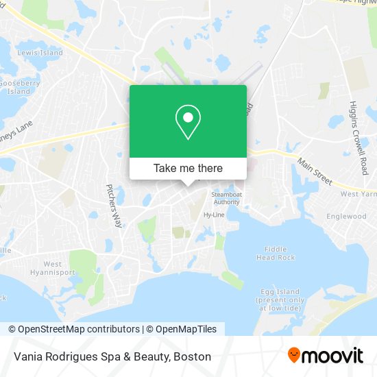 Vania Rodrigues Spa & Beauty map