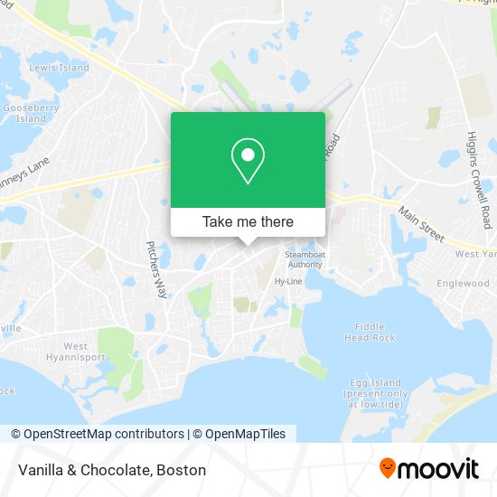 Vanilla & Chocolate map