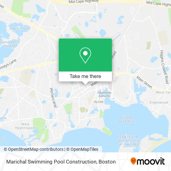 Marichal Swimming Pool Construction map