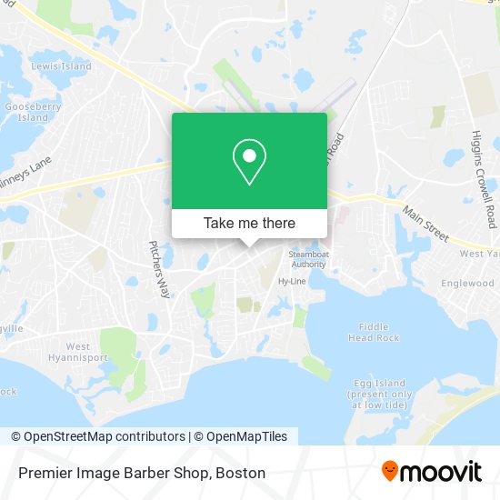 Mapa de Premier Image Barber Shop