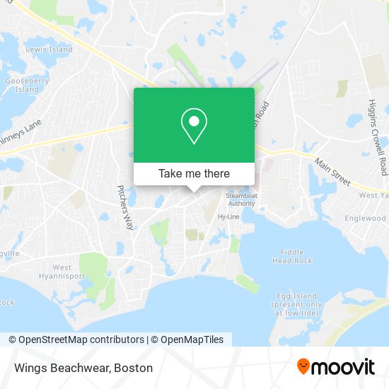 Mapa de Wings Beachwear